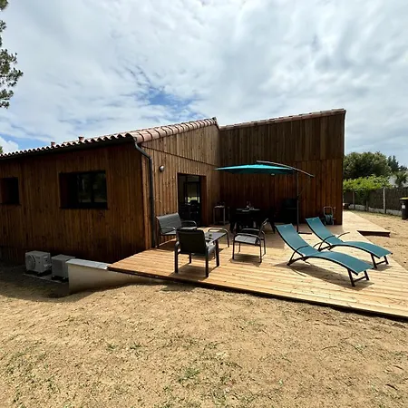 וילה Maison Du Bois, Pinede Et Ocean