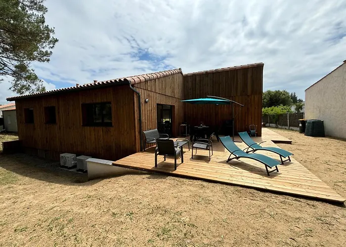 Villa Maison Du Bois, Pinede Et Ocean